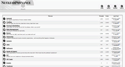 Desktop Screenshot of nuclearphynance.com